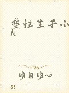 双性生子小说高h