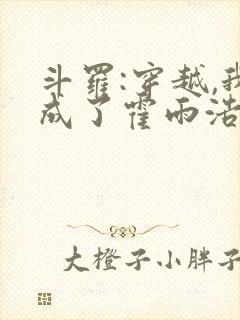 斗罗:穿越,我成了霍雨浩 懒很狠