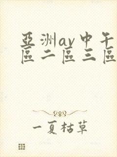 亚洲av中午一区二区三区