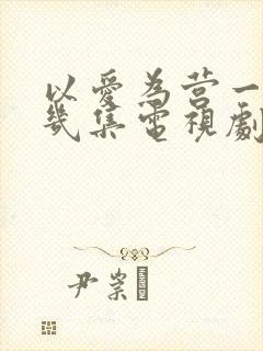 以爱为营一共有几集电视剧