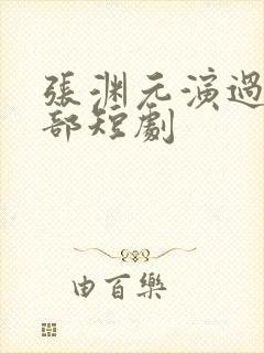 张渊元演过的全部短剧