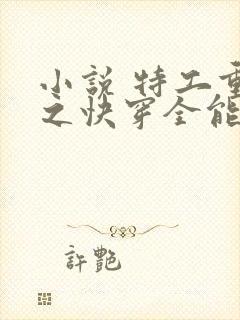 小说 特工重生之快穿全能女神