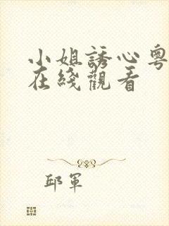 小姐诱心粤语版在线观看