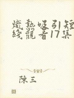 炽热吸引短剧在线观看17集