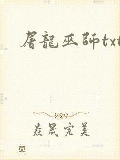屠龙巫师txt
