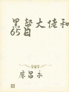 黑帮大佬和我365日
