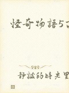 怪奇物语5高清封面