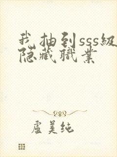 我抽到sss级隐藏职业