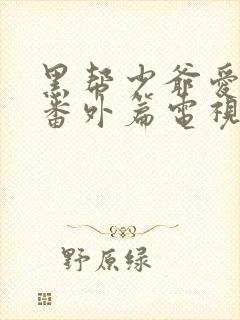 黑帮少爷爱上我番外篇电视剧在线观看