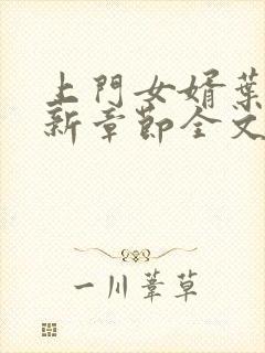 上门女婿叶辰最新章节全文阅读