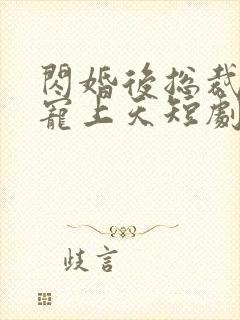 闪婚后总裁把我宠上天短剧封面