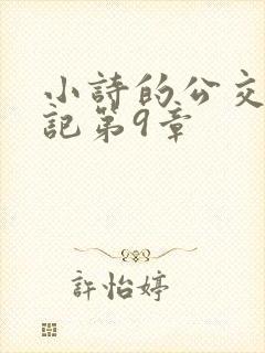 小诗的公交车日记第9章