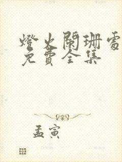 灯火阑珊处短剧免费全集