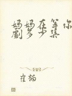 妈妈在等你电视剧多少集