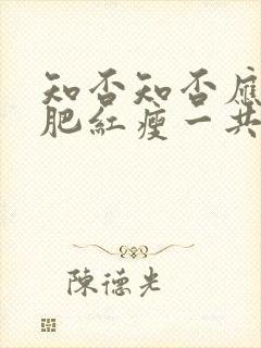 知否知否应是绿肥红瘦一共有多少集