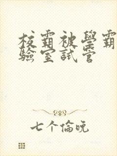 校霸被学霸压实验室试管