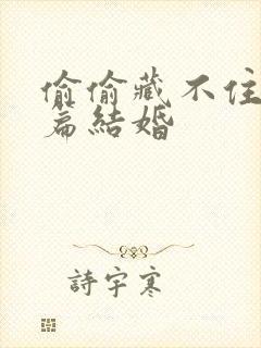 偷偷藏不住番外篇结婚