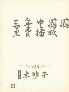 三年中国国语版免费播放