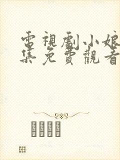 电视剧小娘惹全集免费观看