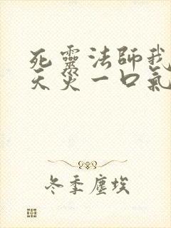 死灵法师我即是天灾一口气看完