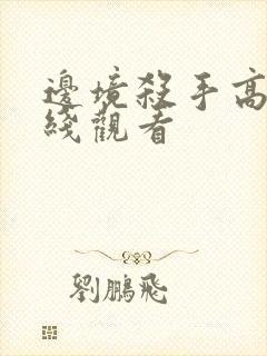 边境杀手高清在线观看