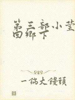 第三部小莹乱翁回乡下