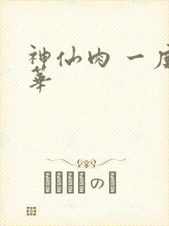 神仙肉 一度君华封面