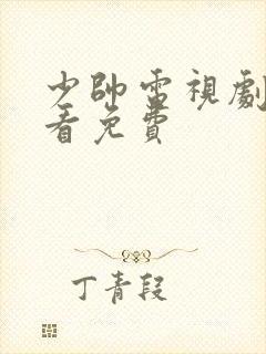 少帅电视剧哪里看免费