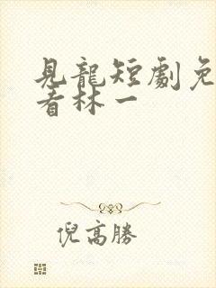 见龙短剧免费观看林一封面