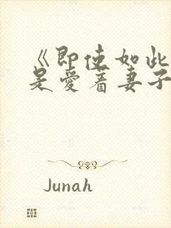 《即使如此我还是爱着妻子》