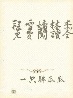 段雪娇林杰小说免费阅读全文