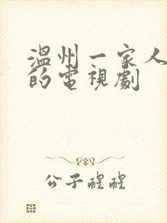 温州一家人类似的电视剧