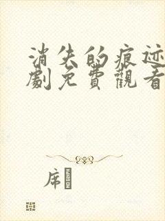 消失的痕迹电视剧免费观看全集完整版