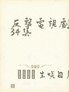 反击电视剧 全34集封面