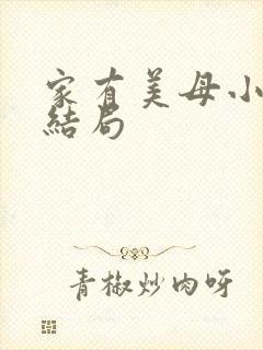 家有美母小说大结局