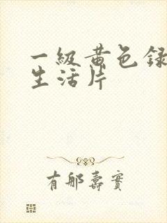 一级黄色录像性生活片