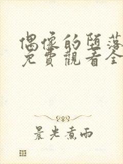 偶像的堕落动漫免费观看全集高清封面