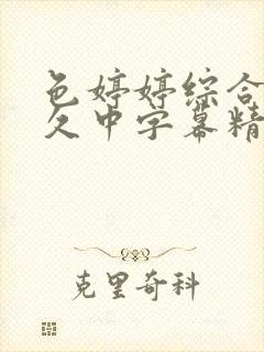 色婷婷综合久久久中字幕精品久久封面