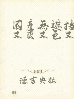 国产无遮挡又黄又爽又色又刺激的视频