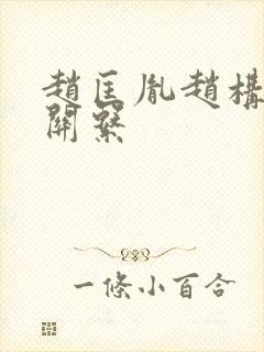 赵匡胤赵构什么关系