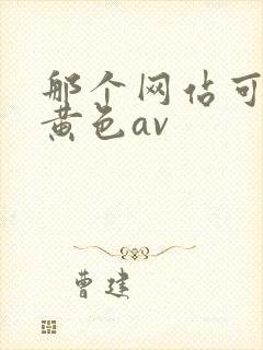 那个网站可以看黄色av封面