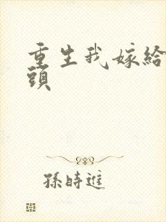 重生我嫁给死对头封面