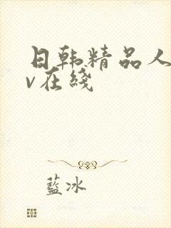 日韩精品人妻av在线