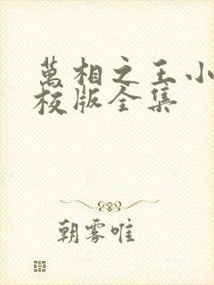 万相之王小说精校版全集