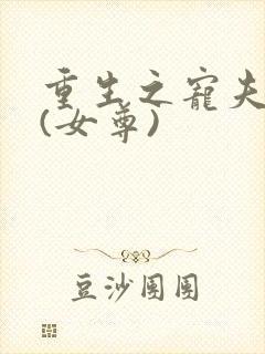 重生之宠夫无度(女尊)