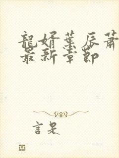 龙婿叶辰萧初然最新章节