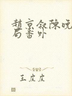 赵京叙陈晚大结局番外