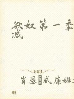 欲奴第一季无删减