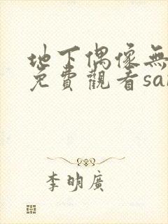 地下偶像无删减免费观看sana封面