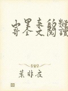 山里来的糙汉表哥全文阅读免费